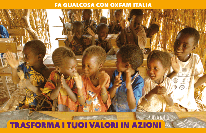 Fai qualcosa con Oxfam Italia