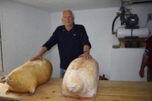 Produttore di formaggio nel sacco, Ljubinje. Credits: Oxfam Italia Produttore di formaggio nel sacco, Ljubinje. Credits: Oxfam Italia