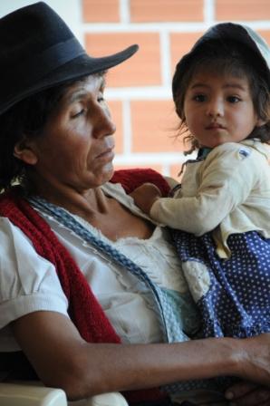 Madre e figlia, Bolivia. Credits: Oxfam Italia