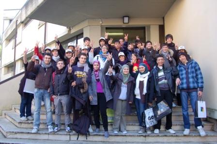 I 6 ragazzi palestinesi venuti in Italia hanno visitato le istituzioni e alcune scuole toscane. Credits: Giovanna Burgos/OxfamItalia I 6 ragazzi palestinesi venuti in Italia hanno visitato le istituzioni e alcune scuole toscane. Credits: Giovanna Burgos/OxfamItalia