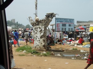 I profughi ivoriani si riversano ai confini con la Liberia. Credits: Oxfam GB