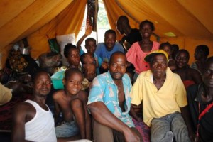 Toe town, Richard e la sua famiglia al campo per rifugiati ivoriani. Credits:OxfamGB