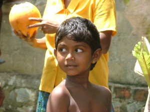 Uno su tre bambini in Sri Lanka è malnutrito. Credits: Oxfam Italia