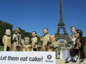 I poveri hanno fame? dategli le brioches, dicono i potenti della terra. Credits: Victoria Marzilli/Oxfam I poveri hanno fame? dategli le brioches, dicono i potenti della terra. Credits: Victoria Marzilli