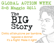 2-8 maggio 2011: settimana mondiale di mobilitazione per l'Educazione per tutti.