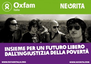 I Negrita a fianco di Oxfam Italia nel loro tour! I Negrita a fianco di Oxfam Italia nel loro tour!