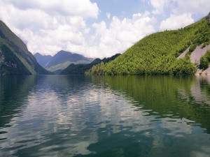 Il lago Drina in Bosnia Erzegovina