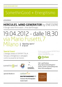 Oxfam Italia sostien l'energia umana Oxfam Italia sostien l'energia umana