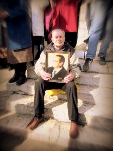 Foto Cecilia Ferrara, manifestazione cittadina Sarajevo