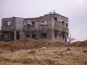 Gli effetti dei bombardamenti su Gaza nel 2009