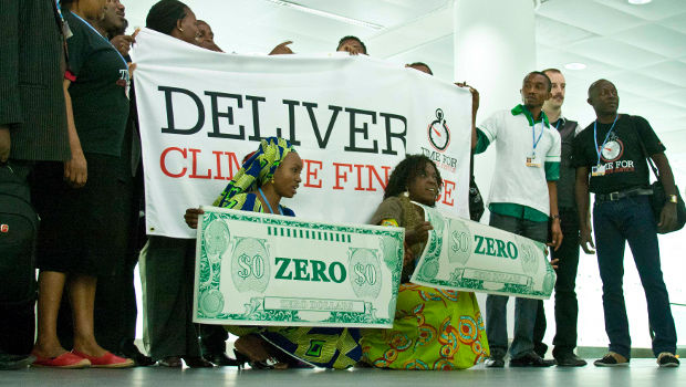 Qatar_COP18_PACJA_Photo credit: Laura Owsianka / Oxfam PACJA conferenza durante il COP18 a Qatar