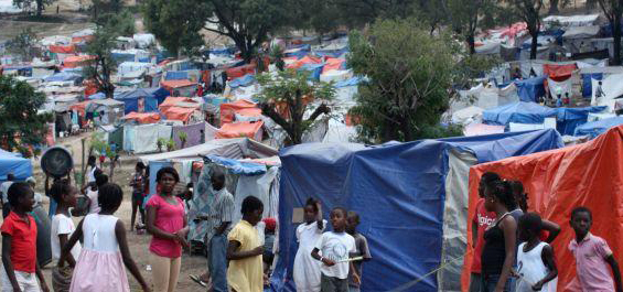 Campo profughi - Haiti