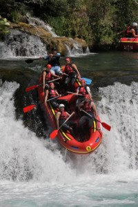 Bosnia Erzegovina Rafting in the Una river