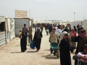 Giordania. Il campo profughi di Zaatari. Credits: Caroline Gluck/Oxfam 