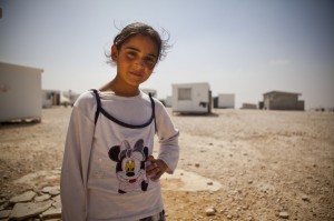 Farah al campo di Zaatari, Giordania. Credits: Oxfam Farah al campo di Zaatari, Giordania. Credits: Oxfam