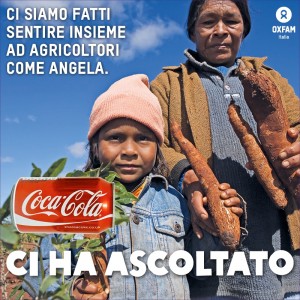 Ci complimentiamo con Coca Cola per la sua decisione di dichiarare “Tolleranza Zero” al land grabbing Ci complimentiamo con Coca Cola per la sua decisione di dichiarare “Tolleranza Zero” al land grabbing