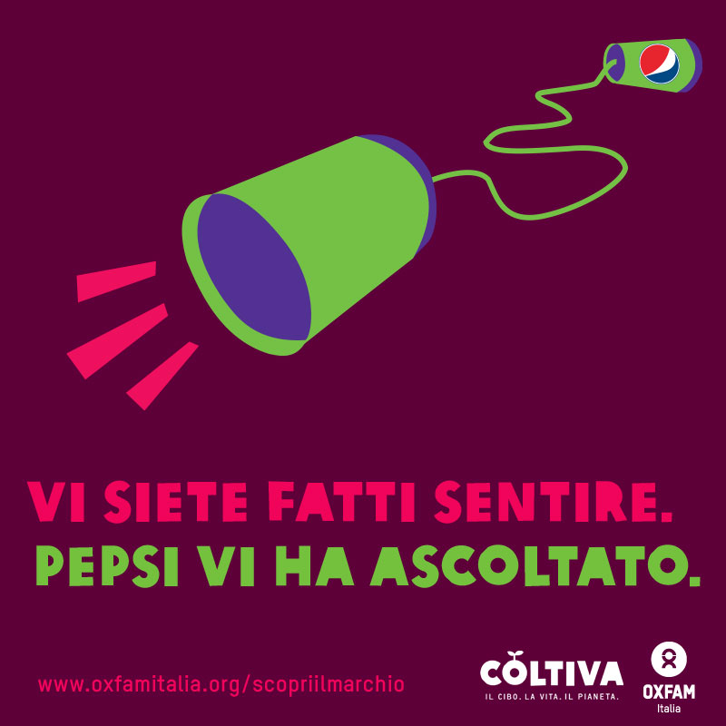 Pepsi annuncia il proprio impegno Pepsi annuncia il proprio impegno