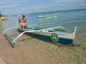 Edgardo Postrero può riprendere il mare e tornare a pescare. Credits: Oxfam