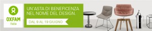 Asta su EBay con prodotti di design a favore di Oxfam