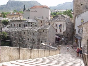 Il MUM Museum Mostar poco prima dello Stari Most