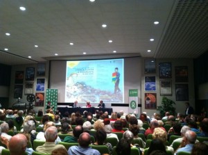 Un momento dell'incontro presso la Fondazione Stensen a Firenze