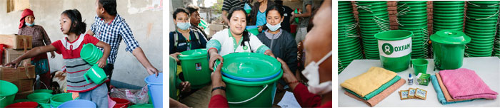 Preparazione, distribuzione e contenuto dei kit igienico sanitari