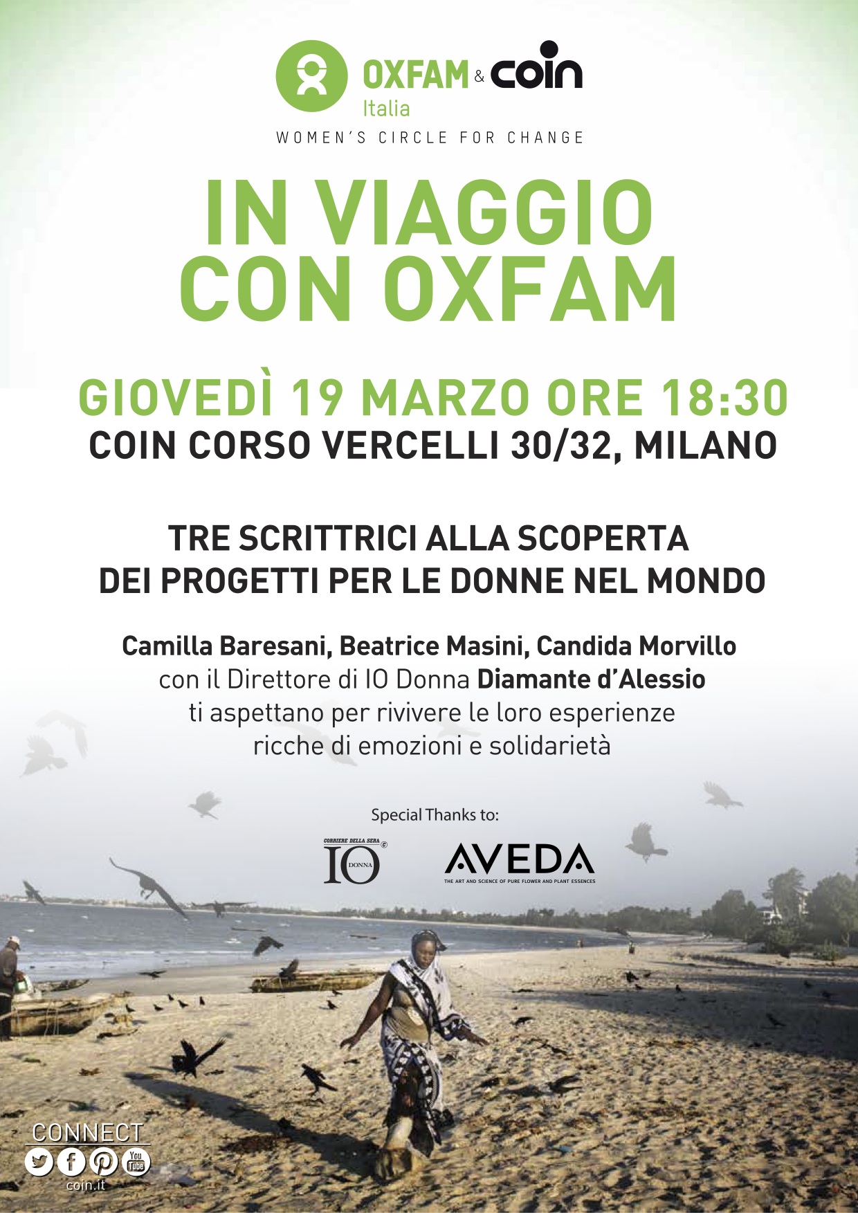 Tre scrittrici alla scoperta dei nostri progetti per le donne