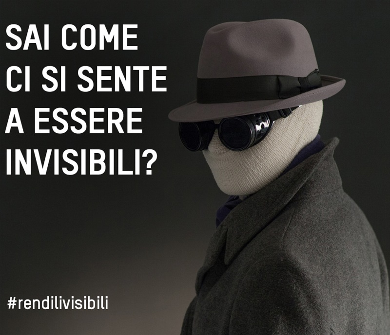 Racconta le loro storie. rendili visibili