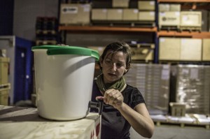 Madrid. Materiale igienico sanitario in partenza per il Nepal dal nostro magazzino. Credits: Pablo Tosco