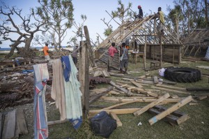 la ricostruzione a Vanuatu