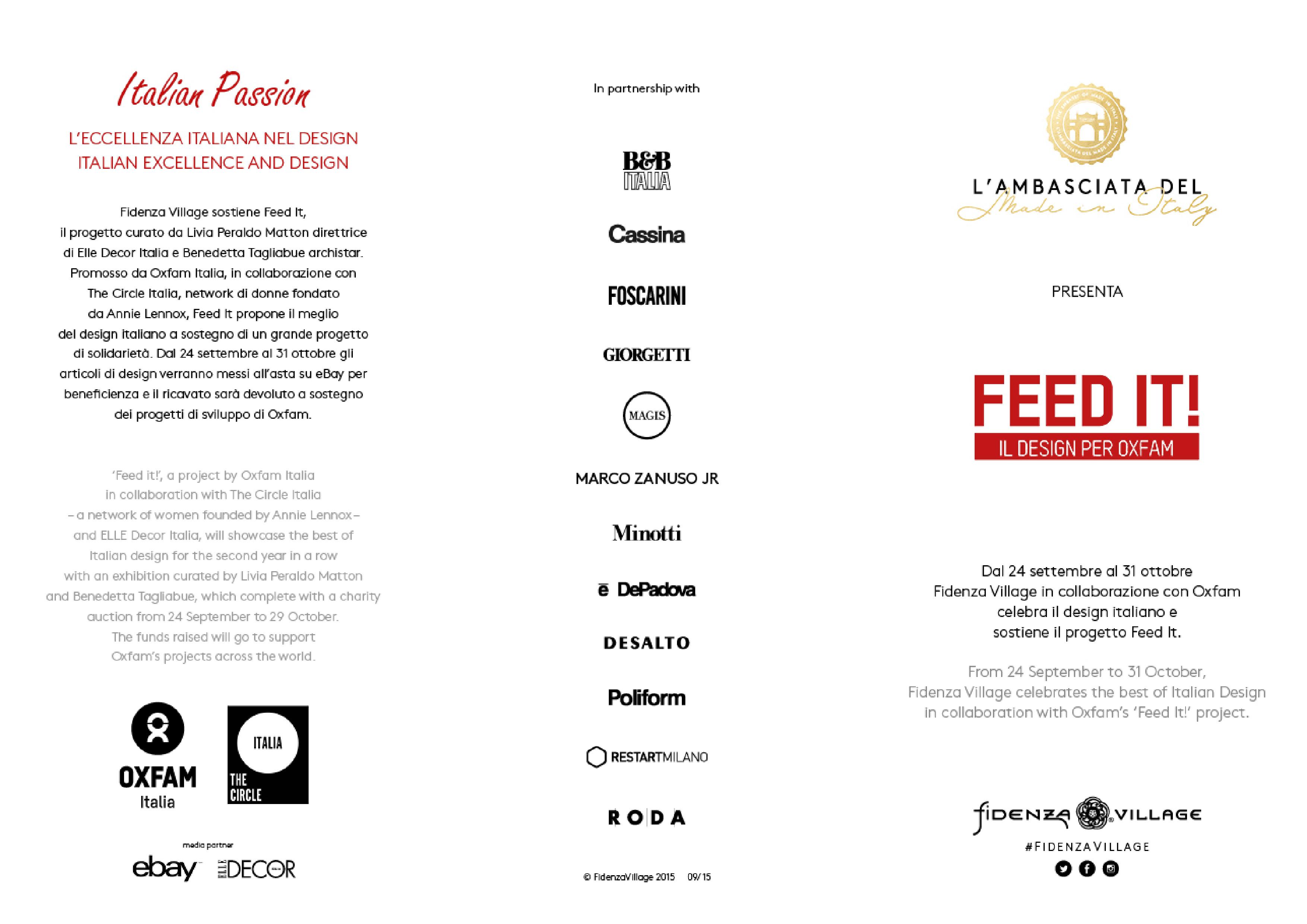 Feed it Autunno 2015
