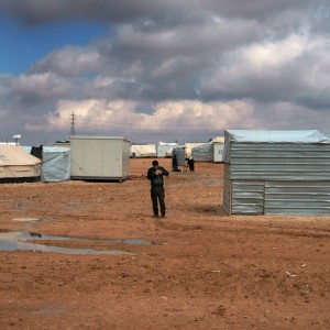Campo profughi di Zaatari - credit Luigi Baldelli