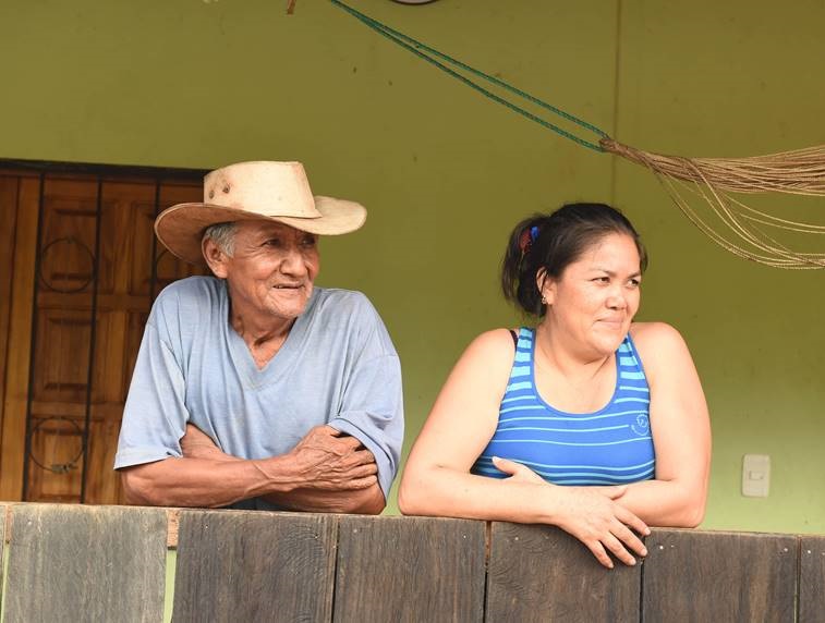 Coltivatori di cacao in Ecuador