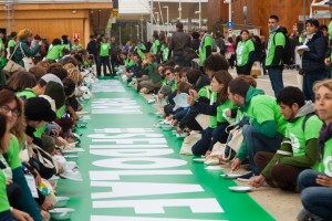 Flashmob #sfidolafame. credit Davide Aiello Flashmob #sfidolafame