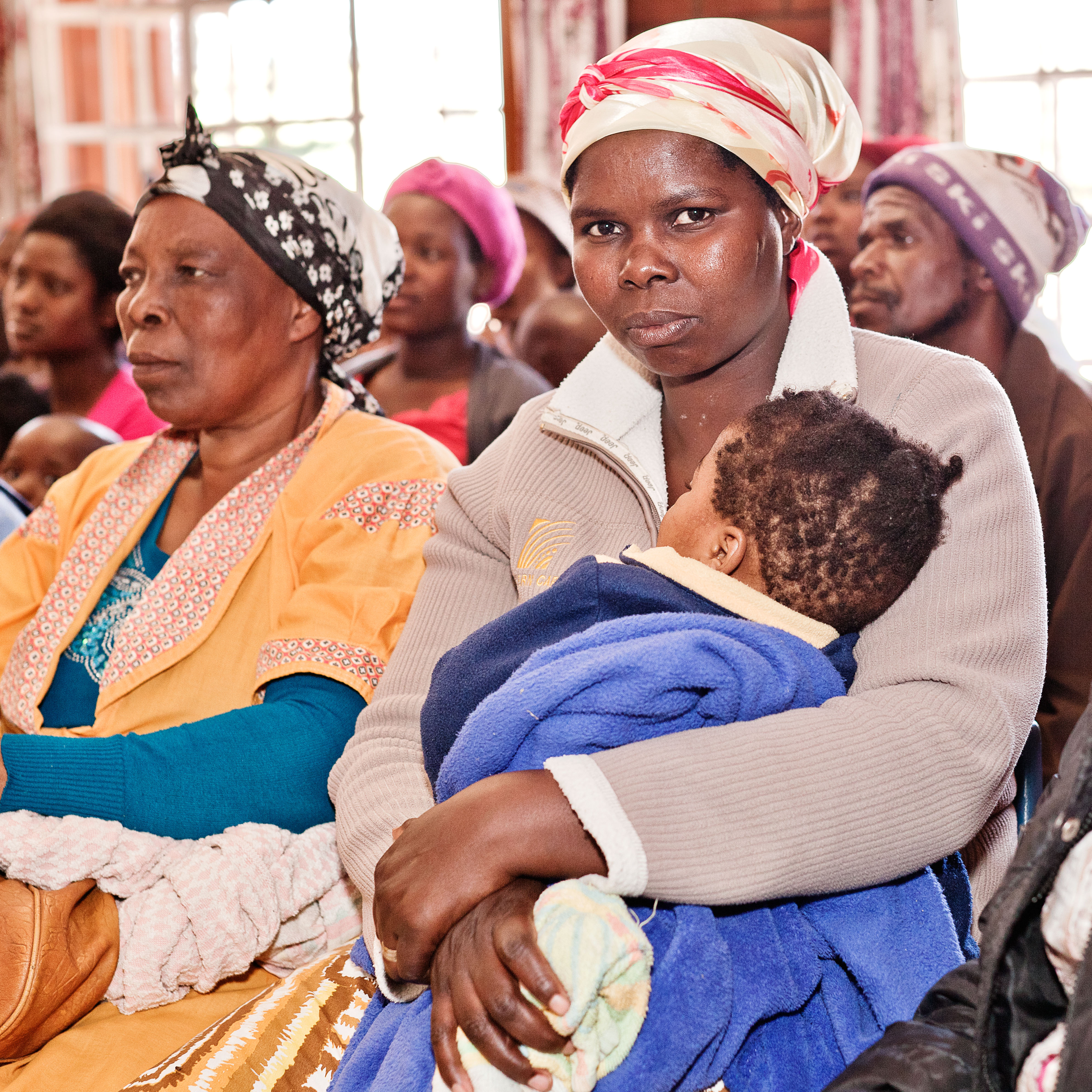 Beneficiarie di un programma Oxfam in Sudafrica