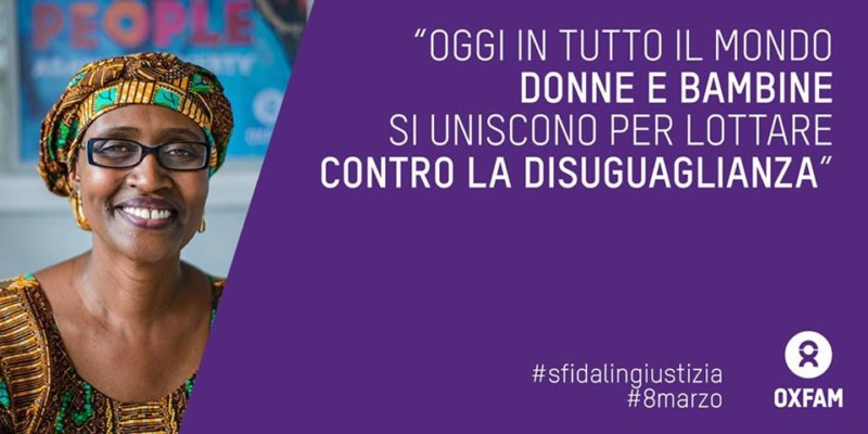 Giornata internazionale della donna. Nel mondo, la mancanza di indipendenza economica lascia le donne esposte alla discriminazione e alla violenza. Donne che hanno l'onere di sfamare la famiglia ma che sono le prime a non avere accesso a reddito, risorse e mezzi per guadagnarsi da vivere. Siamo al loro fianco, ieri, oggi e sempre. Perché combattere la disuguaglianza, investire sulle donne, promuoverne i diritti è la condizione indispensabile per vincere povertà e fame. E perché vi sia giustizia.