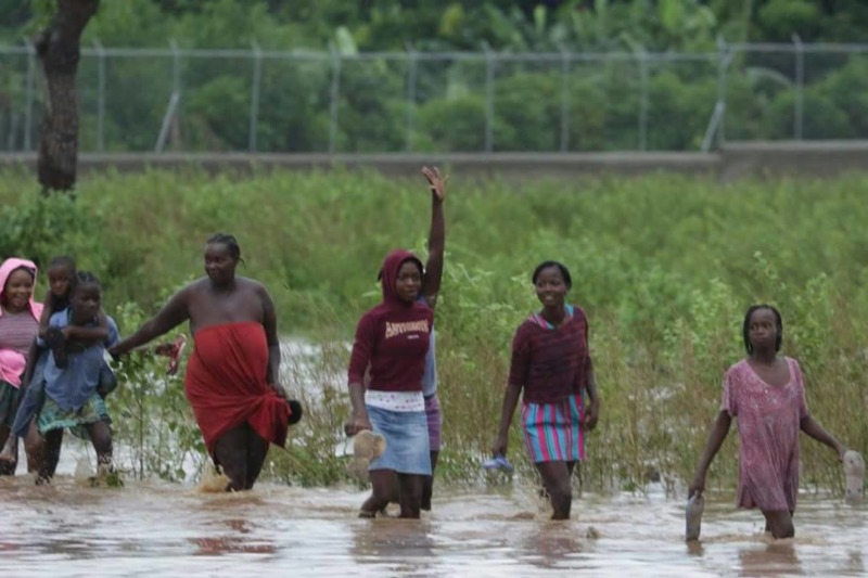 Allagamenti nella zona di frontiera con Haiti