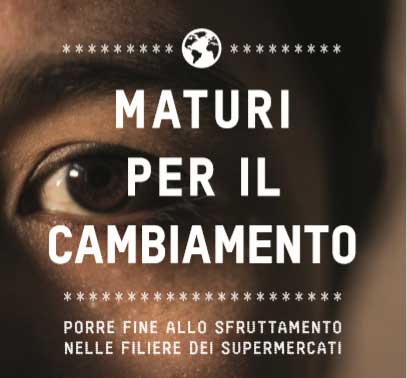 Siamo contro lo sfruttamento economico di cui sono vittime milioni di agricoltori di piccola scala e lavoratori delle filiere alimentari