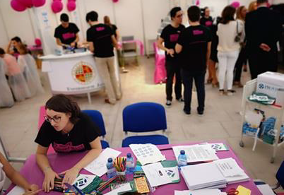 Stand Provide durante la Researchers European Night