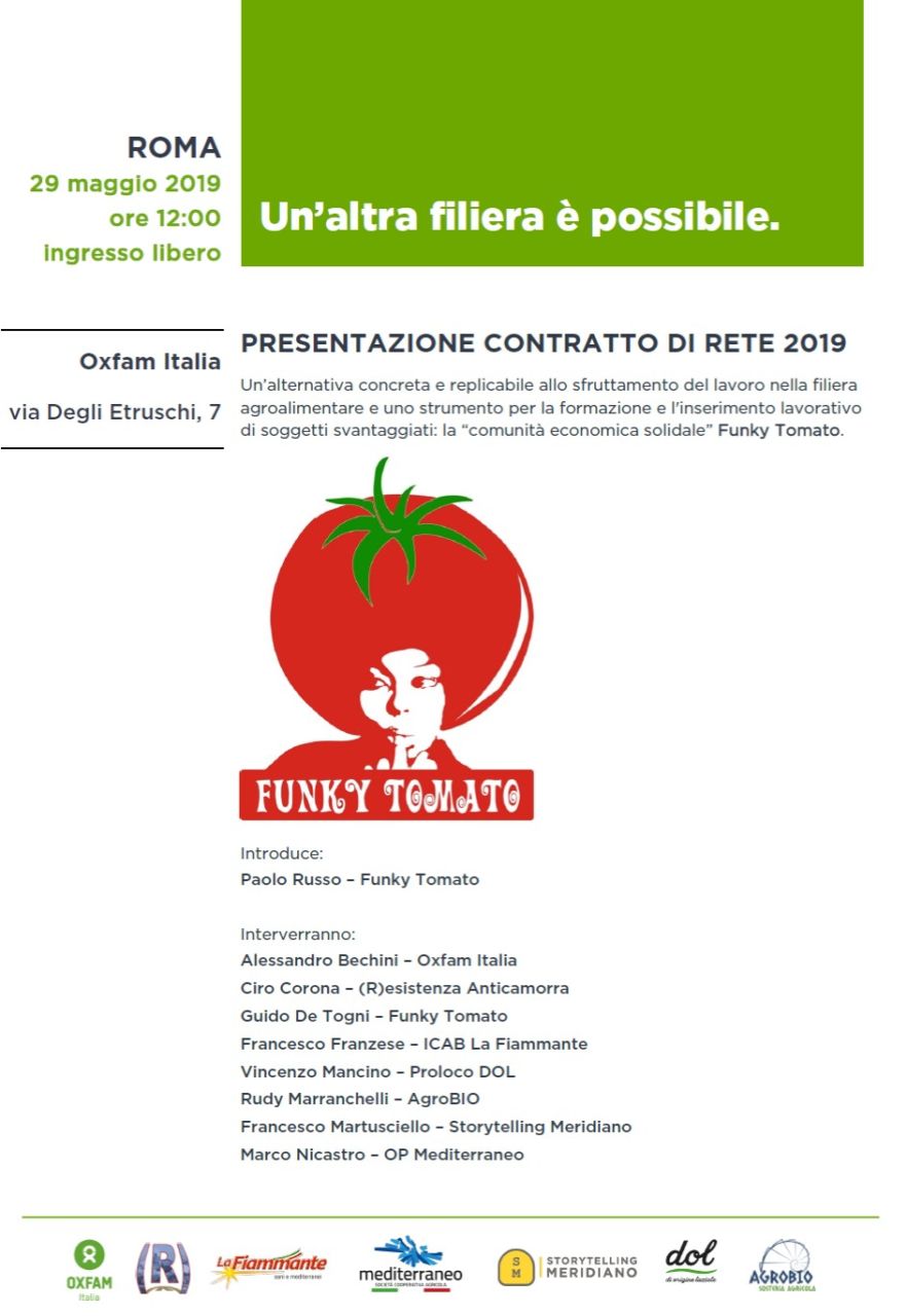 Un’alleanza, che nasce con l’obiettivo principale di contrastare caporalato e sfruttamento del lavoro lungo la filiera di produzione del pomodoro in Italia