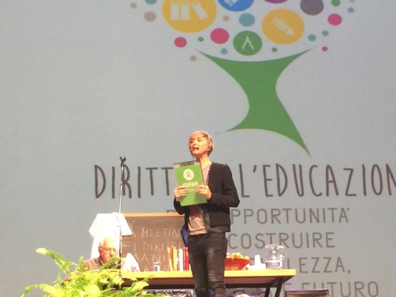 Nadia Toffa presenta il XIX Meeting dei Diritti Umani