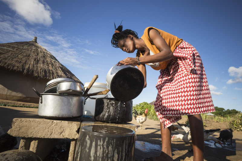 Contro il cambiamento climatico, Oxfam fornisce acqua