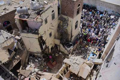 Il massacro di donne e bambini in Yemen e le bombe made in Italy