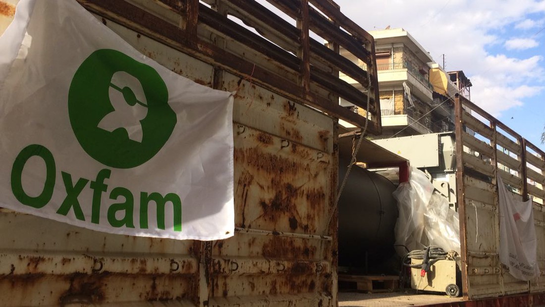 Oxfam lavora in Siria