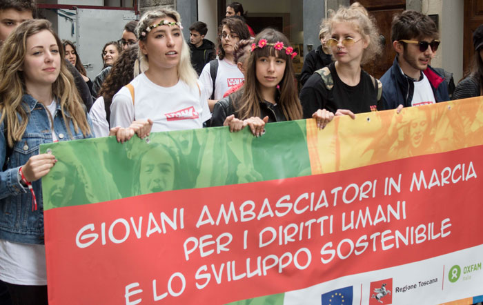 Studenti per la lotta al cambiamento climatico