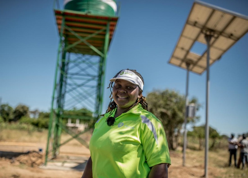 Takudzwa, un'ingegnere specializzato in interventi WASH, Zimbabwe