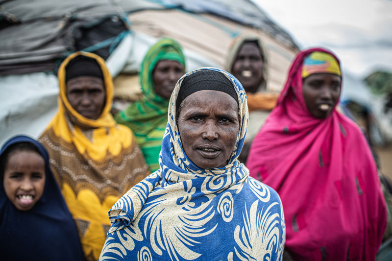 Alel Shamis e la sua comunità, soffrono della terribile siccità che ha colpito la Somalia