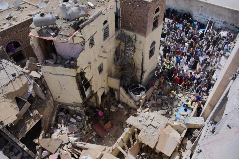 Bombardamento in Yemen_appello per tregua