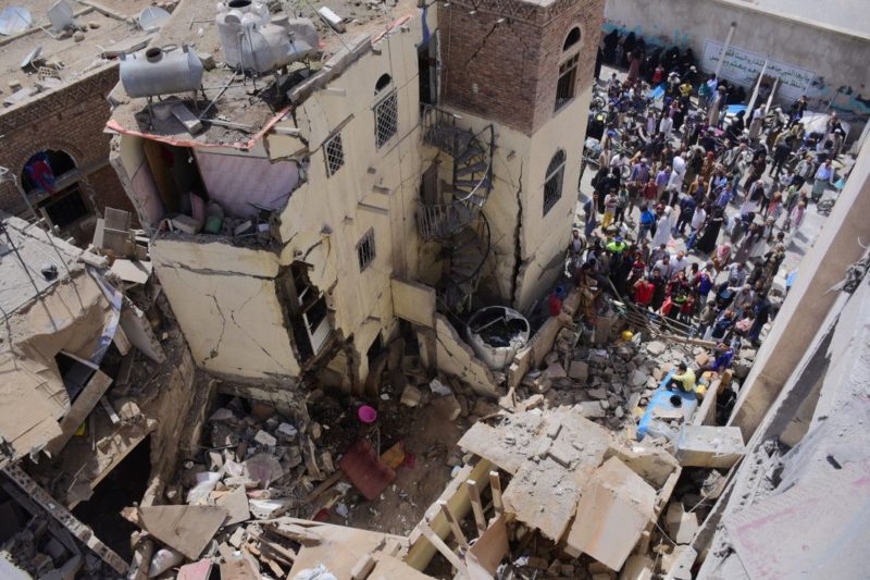 Bombardamento in Yemen_appello per tregua