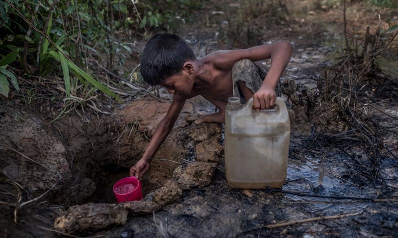 Ogni giorno circa 1.000 bambini sotto i 5 anni muoiono a causa dell’acqua contaminata